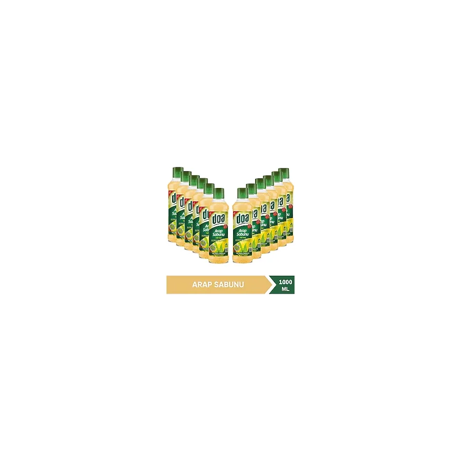 Doa Çok Amaçlı Temizleyici Arap Sabunu 1000 ML X12 Adet
