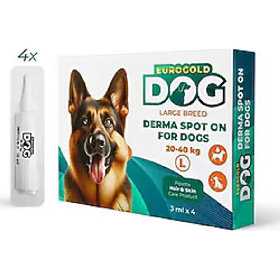 Dog Deri Bakım Damlası 20-40 Kg 4X3 Ml