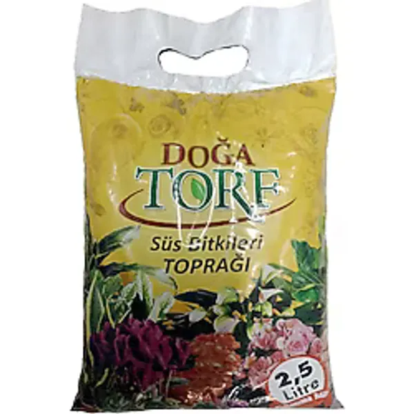 Doğa doğal süs bitkisi Torf toprağı 2,5 Litre