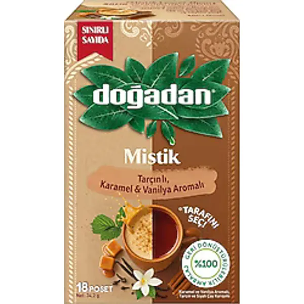 Doğadan Mistik Bitki Çayı 18'li
