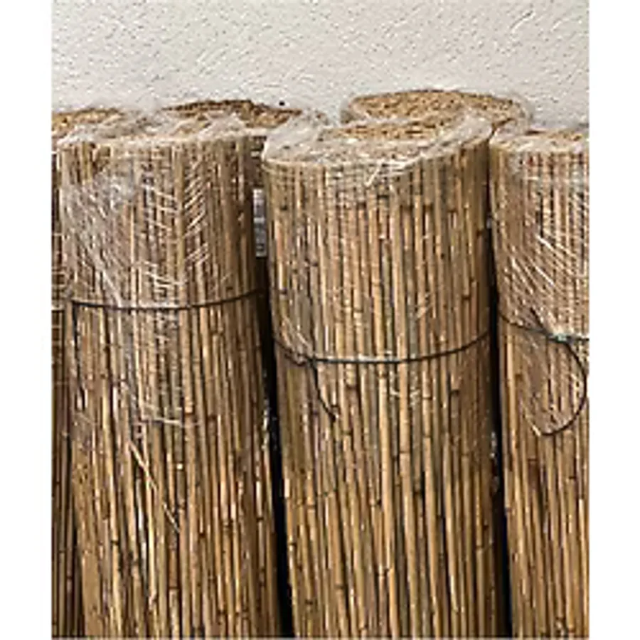 Doğal Kamış Hasır Çit 1m x 5m Doğal Bambu -Bahçe Çiti - Gölgelik Hasır -Tavan Dekorasyon Turkuaz Tek Ebat 100 x 500 - 1 x 5 m