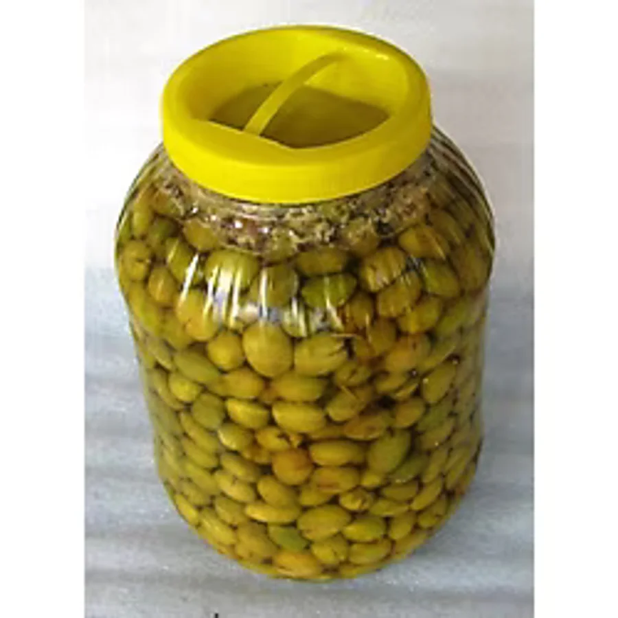 Doğal Kırma Salamura Yeşil Zeytin 5 KG