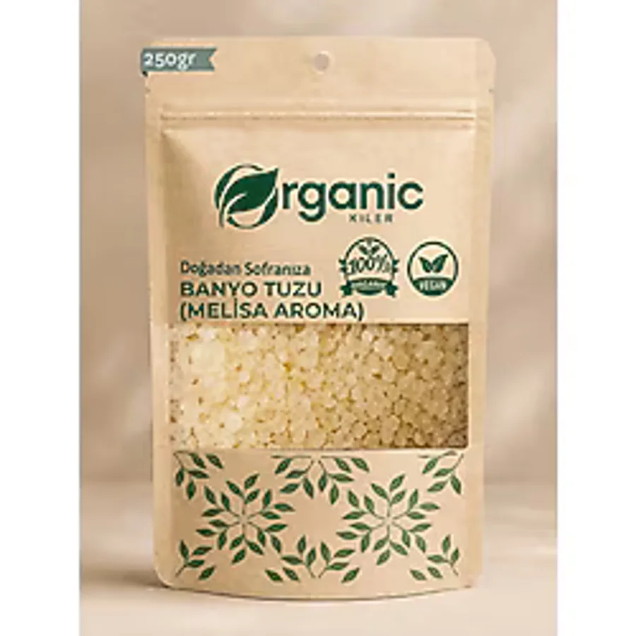 Doğal Melisa Aromalı Banyo Tuzu 250GR Ayak Bakım Tuzu Rahatlatıcı & Yenileyici - Miktar