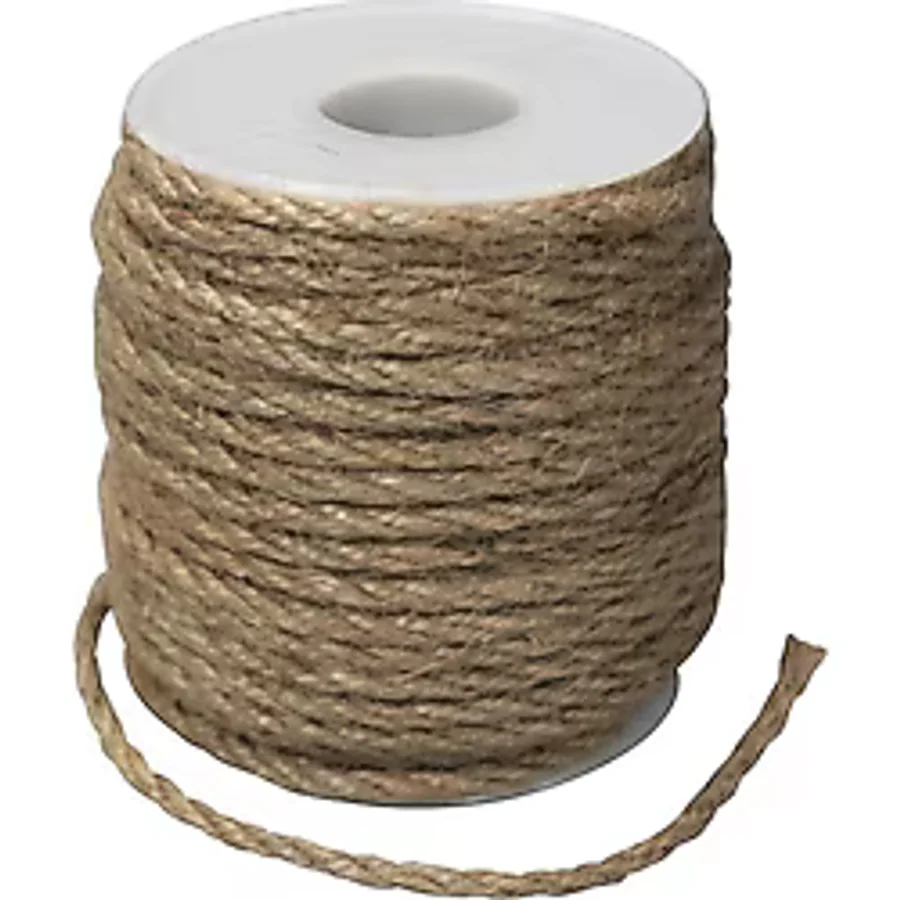 Doğalsan Tarım Jüt Halat Hasır İp 3 mm 10 Metre