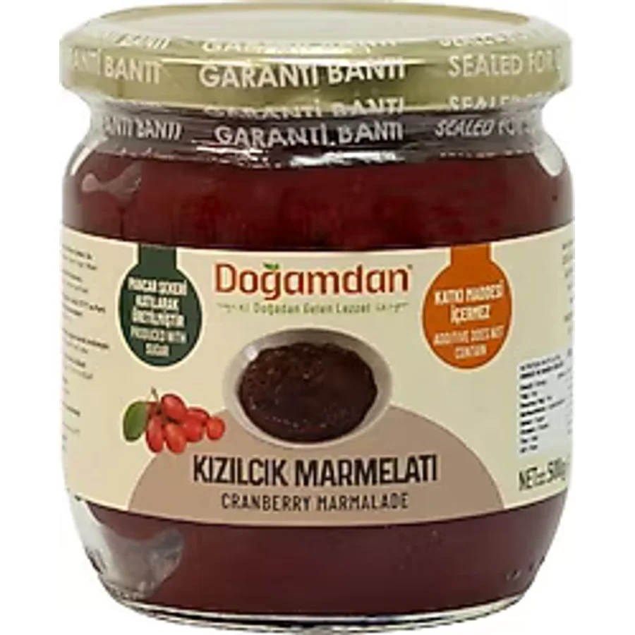 Doğamdan Kızılcık Marmelatı 500 gr