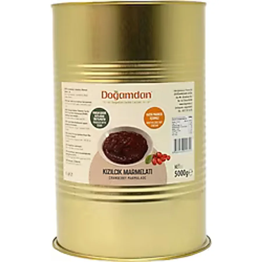 Doğamdan Kızılcık Marmelatı 5000 gr - 5 kg