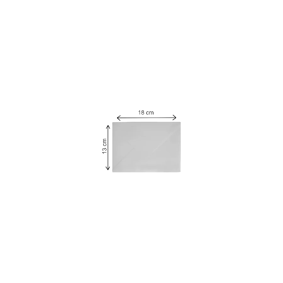 Doğan Asildoğan Zarf Davetiye Zarfı Beyaz 1.kalite Hamur 13X18 cm 90 gr 100'LÜ