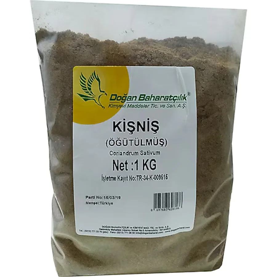 Doğan Baharat Baharatçılık 1 kg Öğütülmüş Kişniş