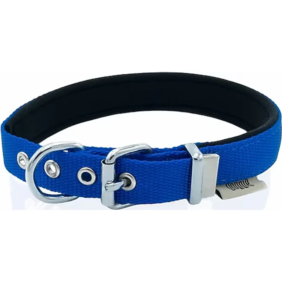 Doggie Konfor Dokuma Boyun Tasması Royal Mavi 2.0x30-35 cm (DSBT-2010 S)