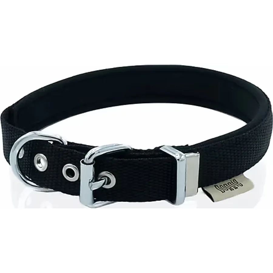 Doggie Konfor Dokuma Boyun Tasması Siyah 2.0x35-40 cm (DSBT-2010 M)