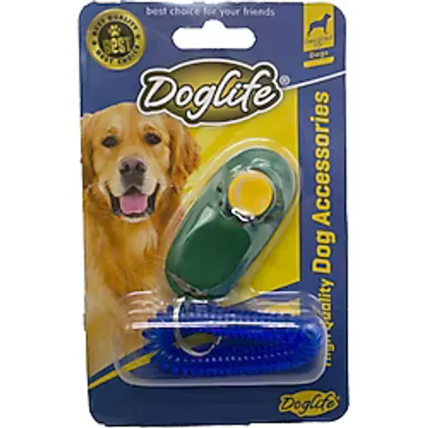 DOGLIFE Training Clicker Köpek Eğitim Aparatı - Köpek Koşullandırıcı Buton