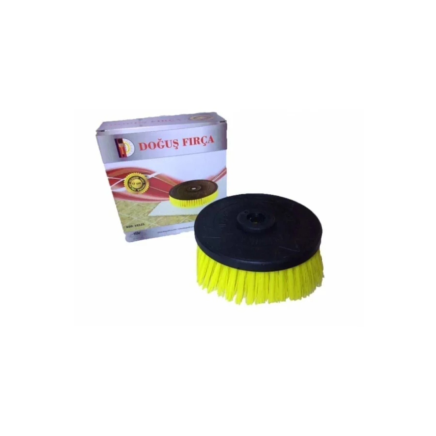 Doğuş Fırça Doğuş Motorlu Tırpan Halı Yıkama Fırçası 17 cm