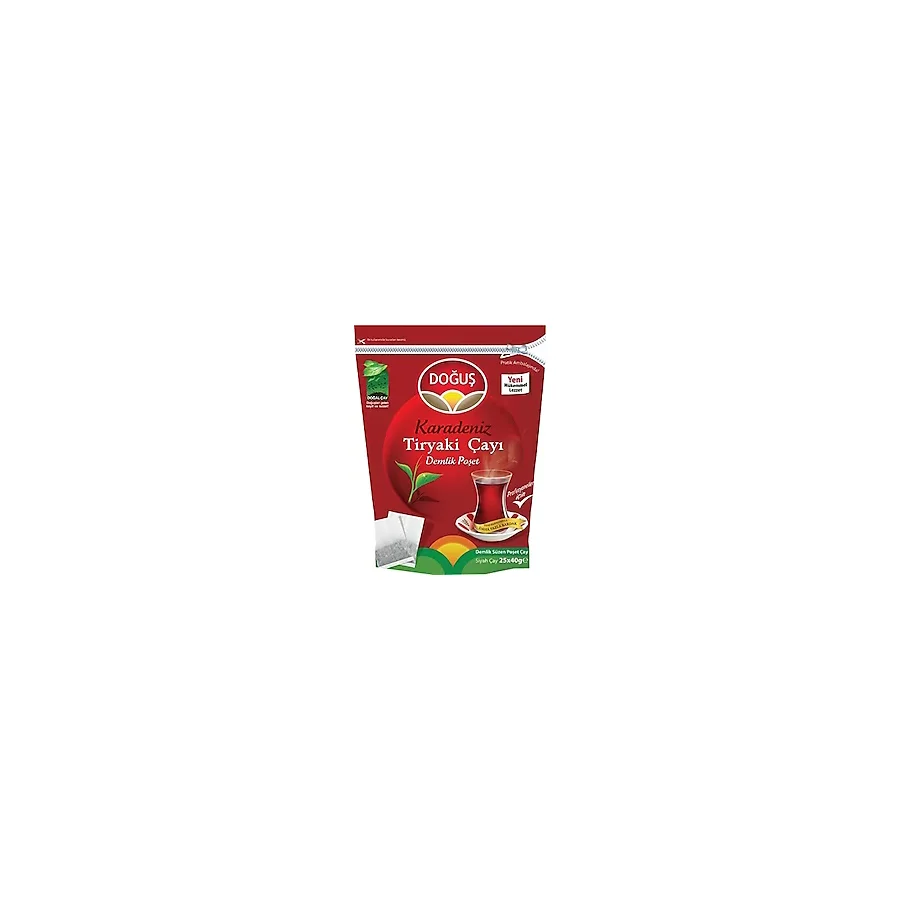 Doğuş Karadeniz Tiryaki 40 gr 25'li Demlik Poşet Çay