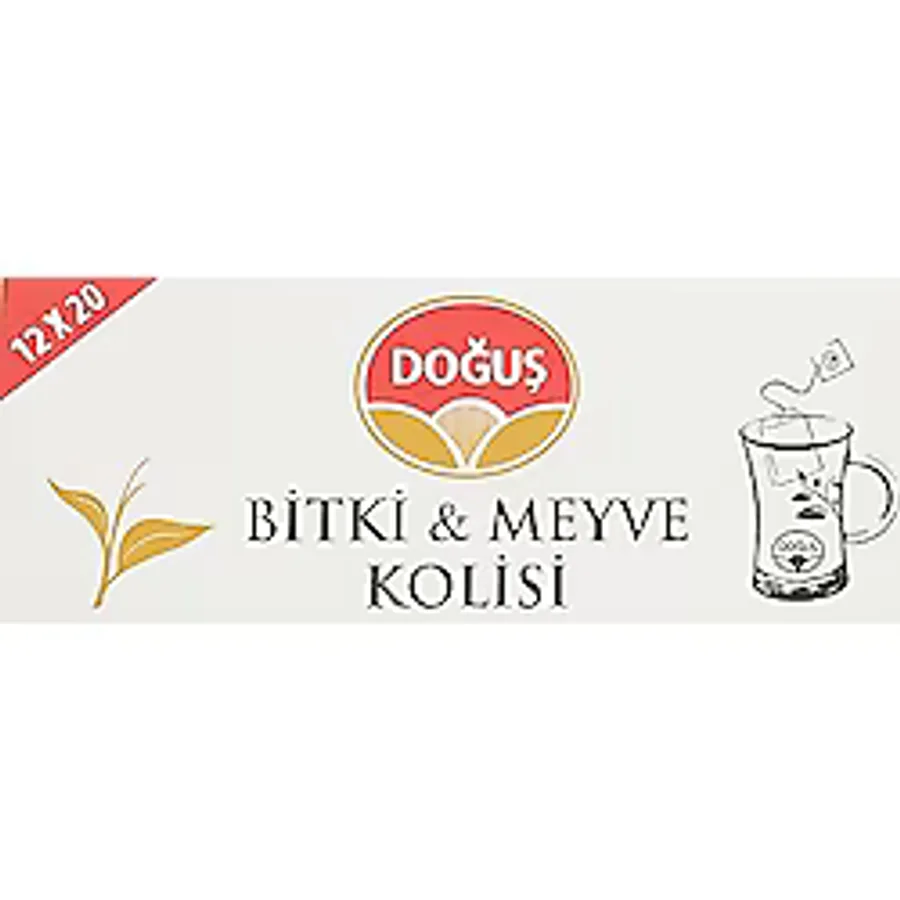 Doğuş Kuşburnu Meyve Çayı 20'li 12 Adet