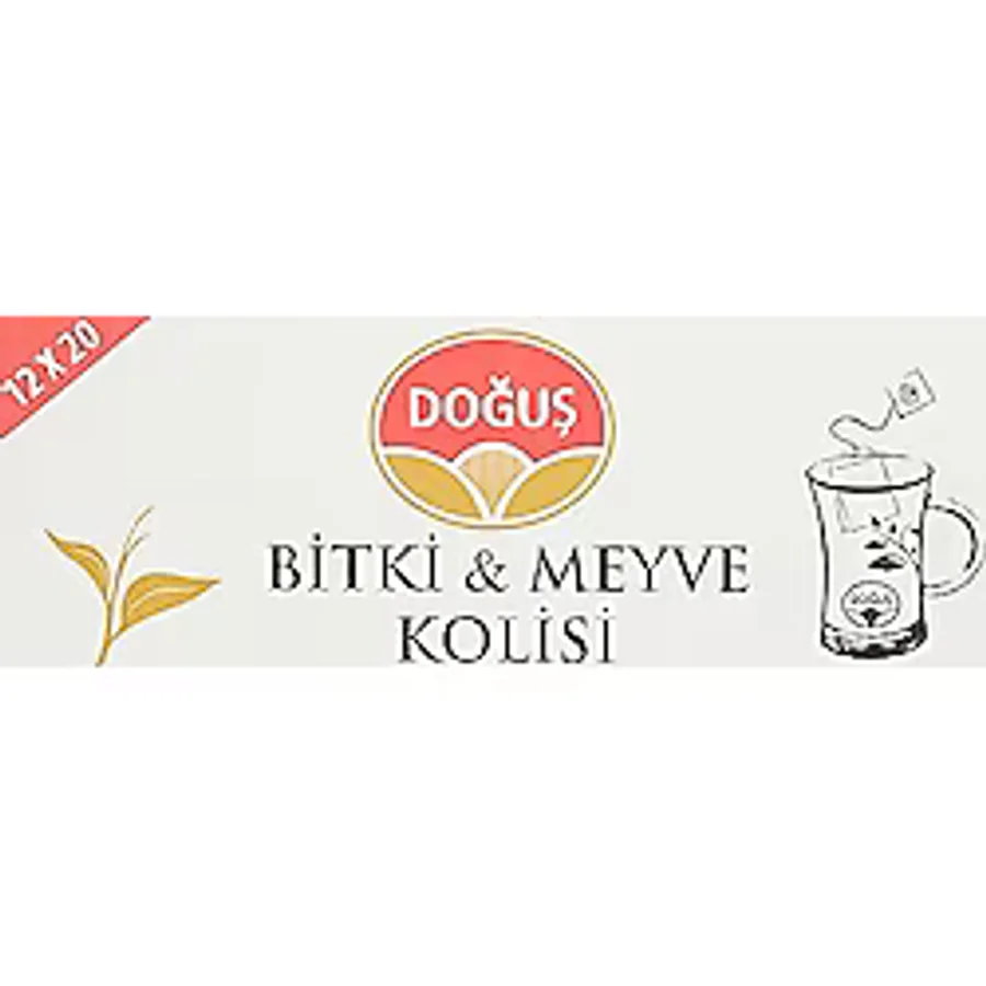 Doğuş Tarçınlı-Karanfilli Yeşil Çay 20'li 12 Adet