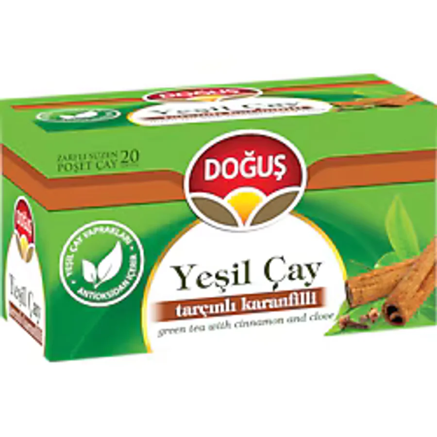 Doğuş Tarçınlı-Karanfilli Yeşil Çay 20'li