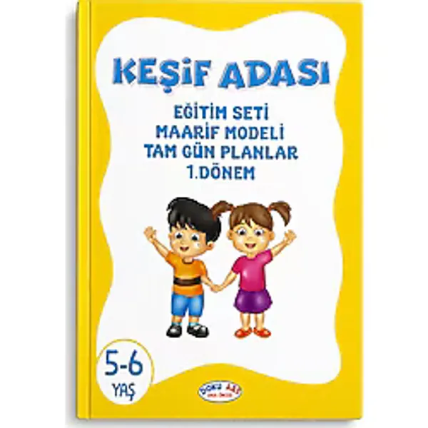 Doku AES Keşif Adası Eğitim Seti 5-6 Yaş Maarif Modeli Tam Gün Planlar 1. Dönem Okul Öncesi Eğitim Kitabı Anaokulu Anasınıfı Öğretmen Etkinlik Planı ve Eğitim Materyali