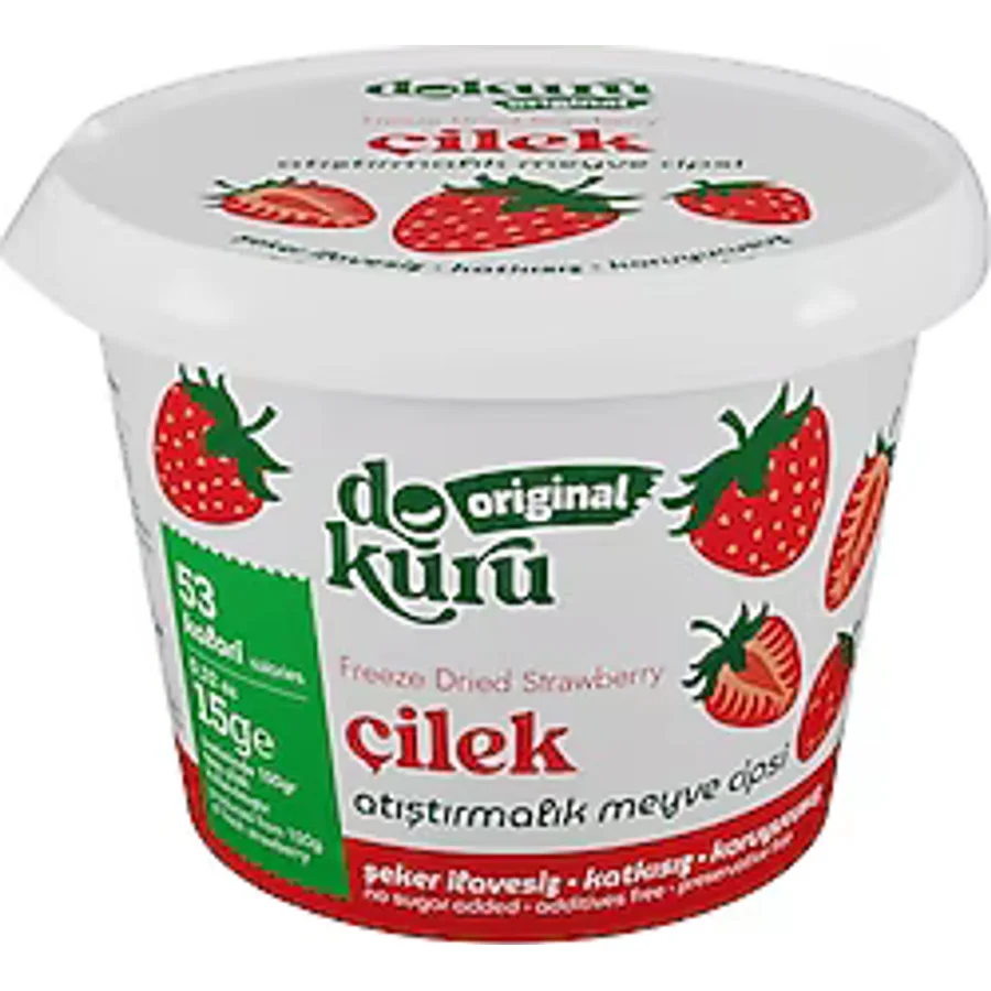 Dokuru Freeze Dried Çilek 15 gr