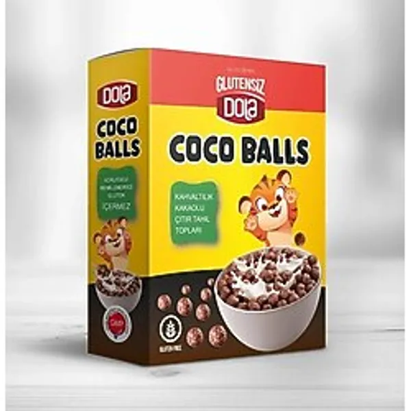 Dola Glutensiz Coco Balls Kahvaltılık Gevrek 300 gr