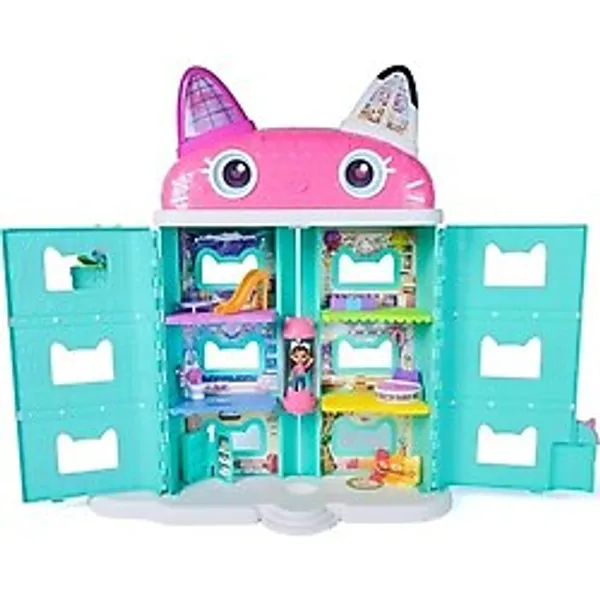 Dollhouse: Film - Sinema İçin Oyuncak Bebek Evi, 60 cm Büyüklüğünde, Gabby Figürü ve Oyuncak Bebek Evi Aksesuarı, 3 Yaşından Büyük Çocuklar İçin, 1:12