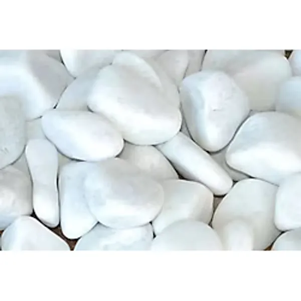 Dolomit Taş 6-10 cm Beyaz Taş Bahçe Taşı Teraryum Akvaryum Taşı 1 Kg