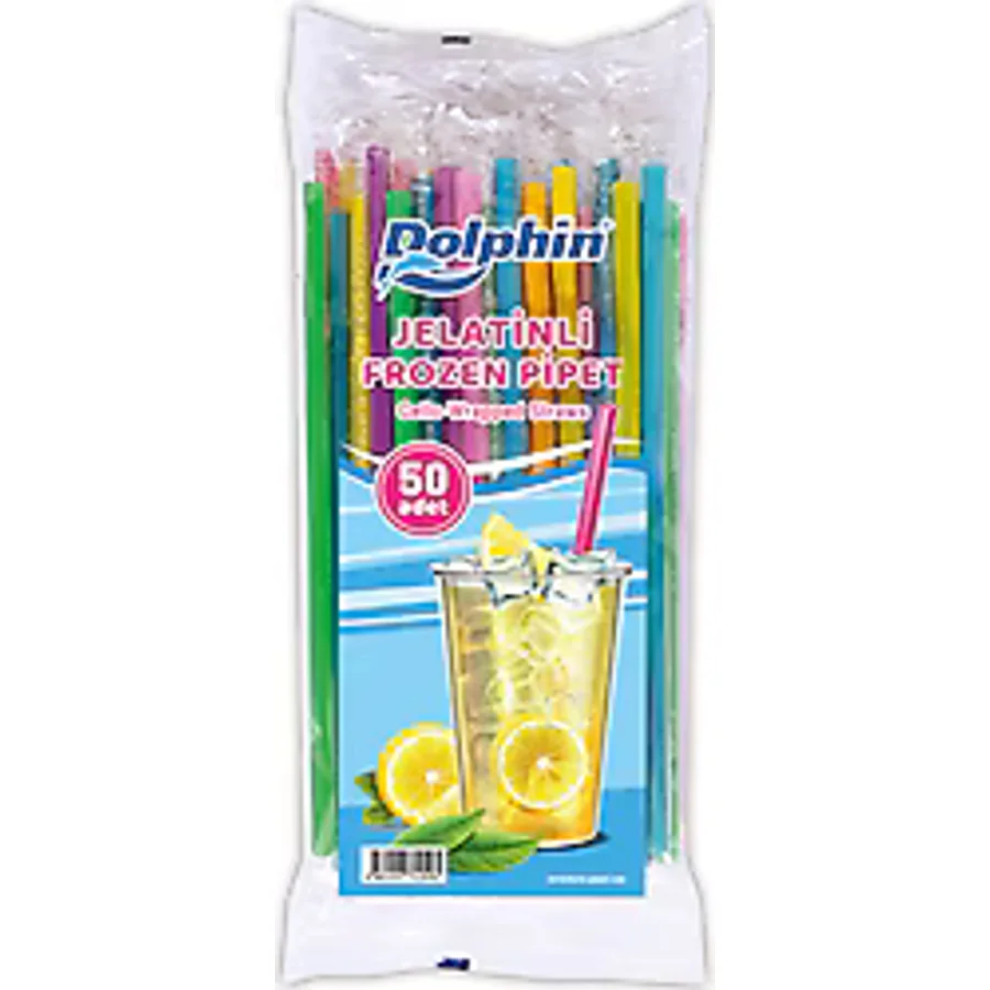 Dolphin 50'li Jelatinli Körüklü Frozen Pipet