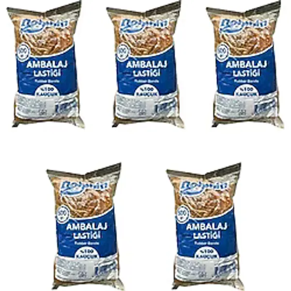 Dolphin Kauçuk Ambalaj Paketleme Lastiği - Çap : 70 mm. - 500 Gr.lık 5 Paket