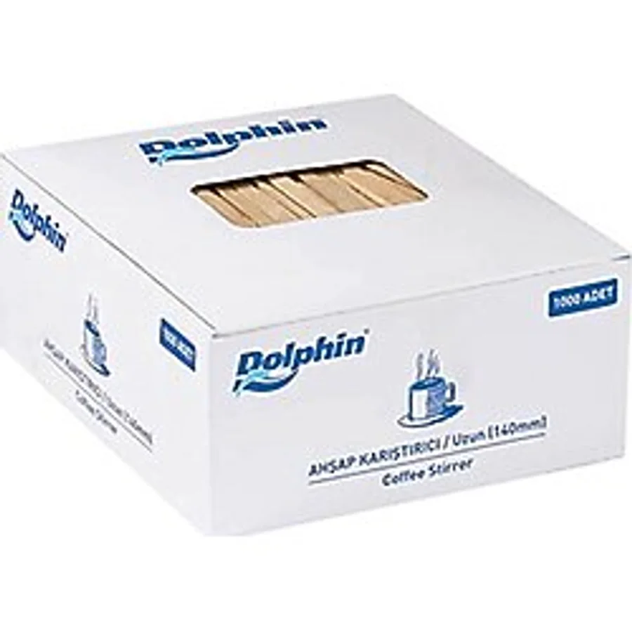 Dolphin Tahta Karıştırıcı 14 cm 1000 Adet