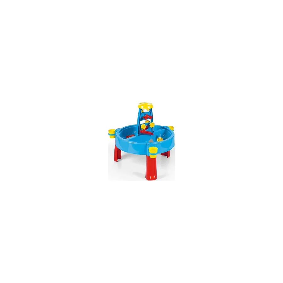 Dolu Oyuncak Su ve Kum Aktivite Masası Eğlenceli Tasarım 77x98x98 cm Sınırsız Oyuncu - Renkli