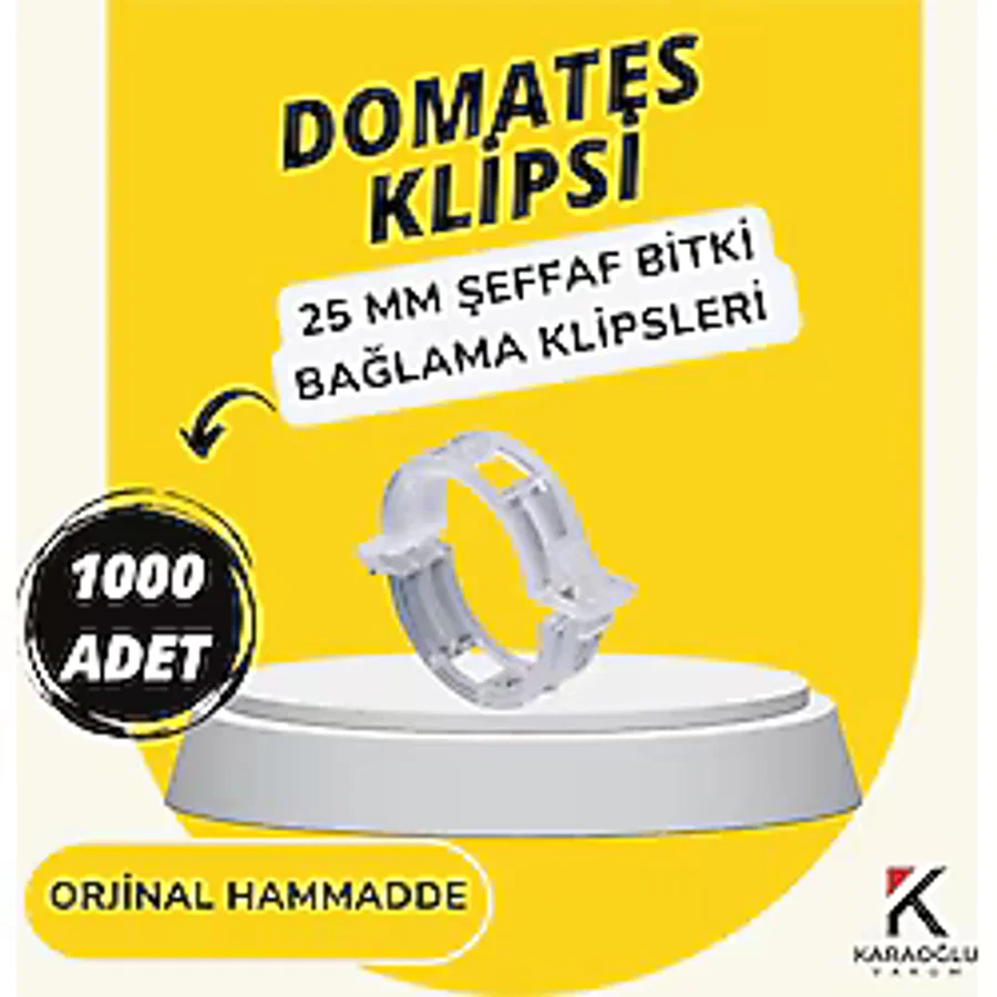 Domates Klipsi Şeffaf 1000 Adet Fide Bağlama Klipsi Ip Sarmaşık Klipsi Viyol Bitki Klipsi Gövde Klips