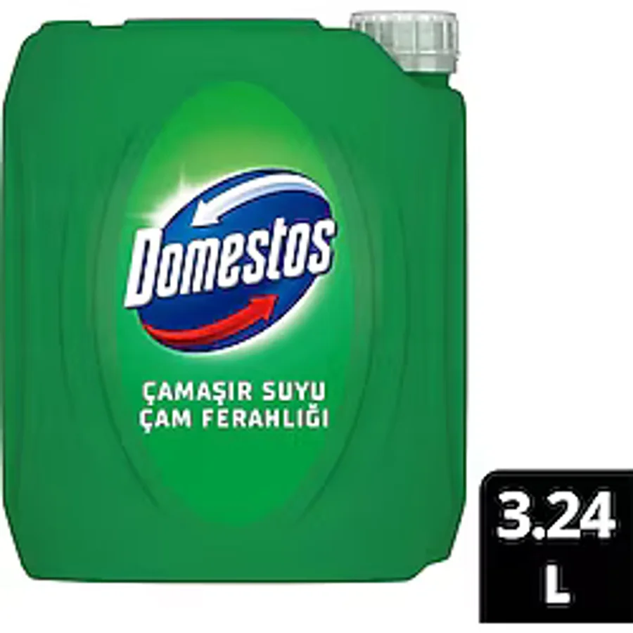 Domestos 3240 ml Çam Ferahlığı Yoğun Kıvamlı Çamaşır Suyu