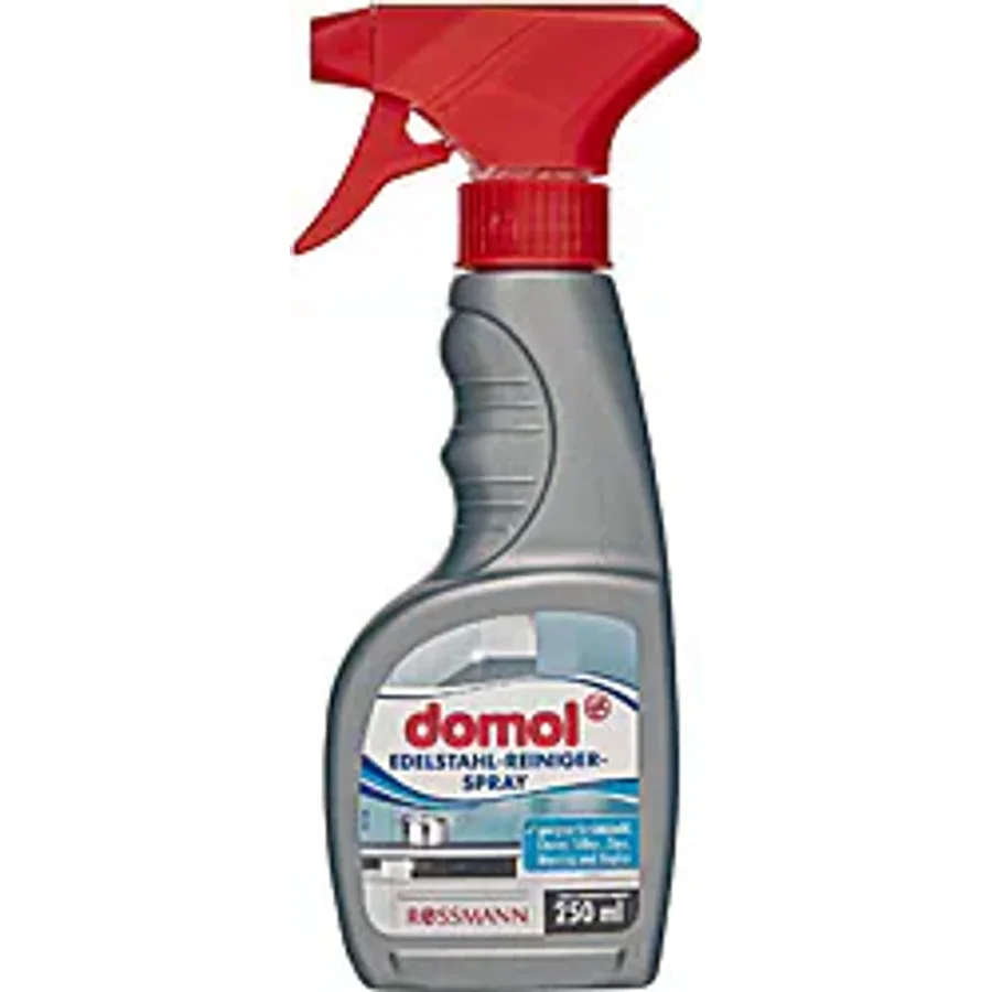 Domol 250 ml Çelik Gümüş Yüzey Temizleyici Sprey