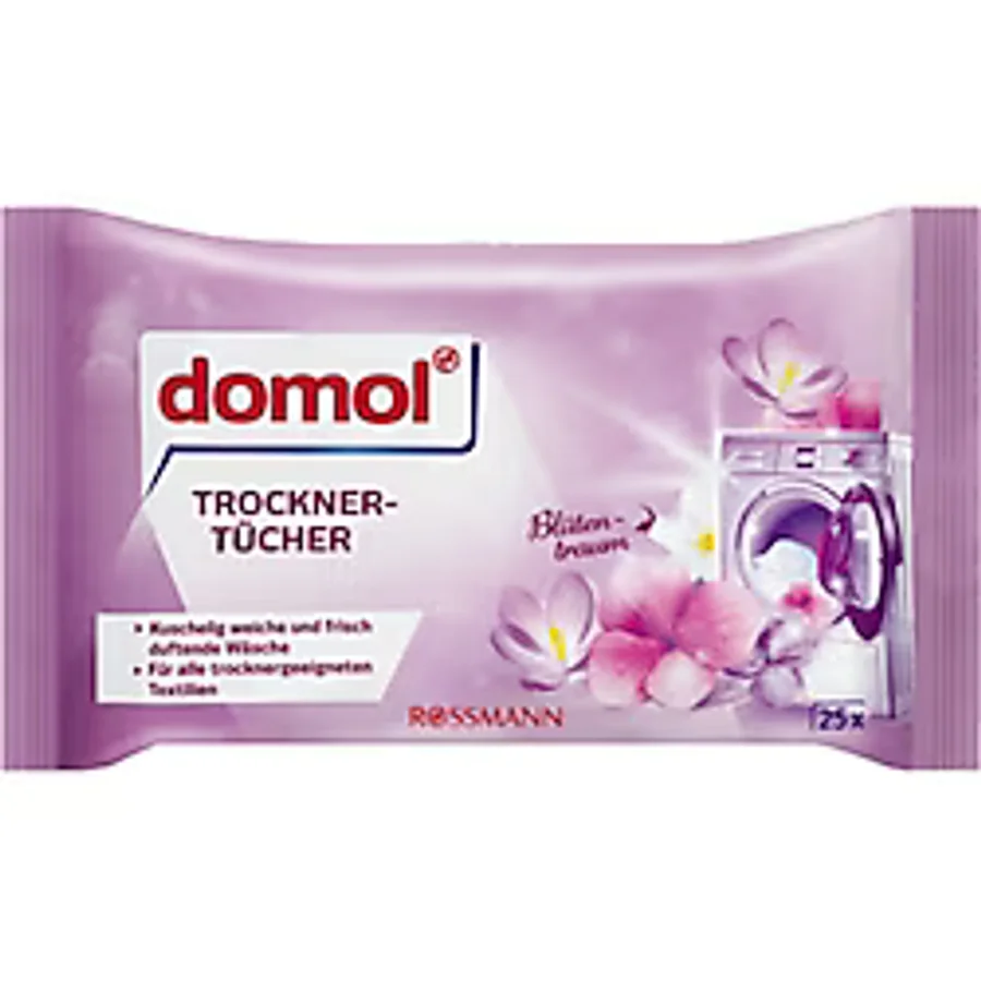 Domol Çiçek Rüyası 25'li Kurutma Makinesi Mendili