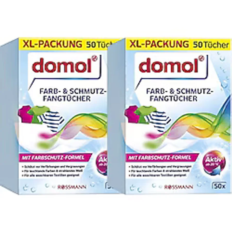 Domol Renk Koruyucu Mendil 50'li 2 Adet