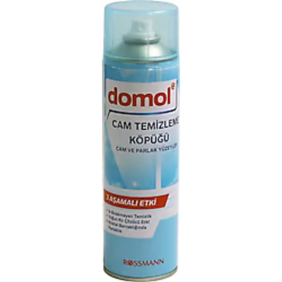 Domol Top Cleaner 500 ml Parlak Yüzey ve Cam Temizleme Köpüğü