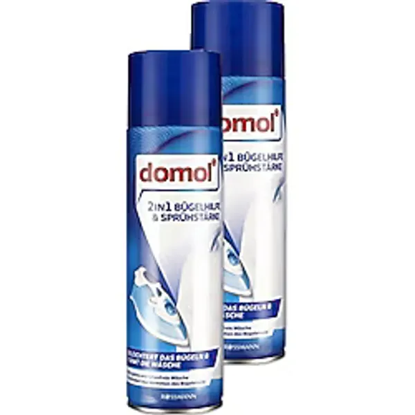 Domol Ütü Yardımı& Çamaşır Kolası 2in1 500 ml 2 Adet - 11,5 lt