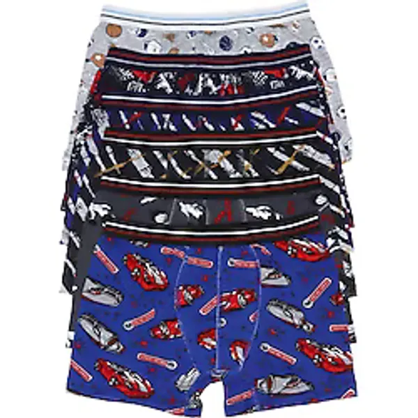 Dondeza 6 Adet Erkek Çocuk Desenli Boxer 505