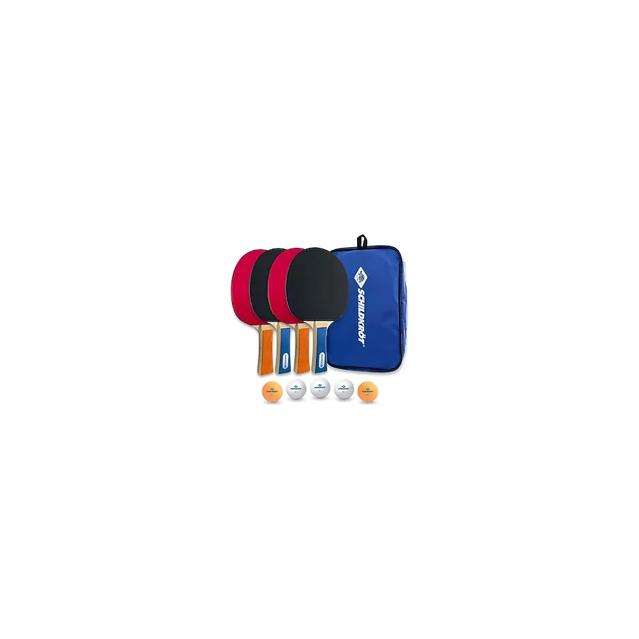 Donic Hobby Set Masa Tenisi Seti ( 4 Raket + 5 Top + Taşıma Çantası)
