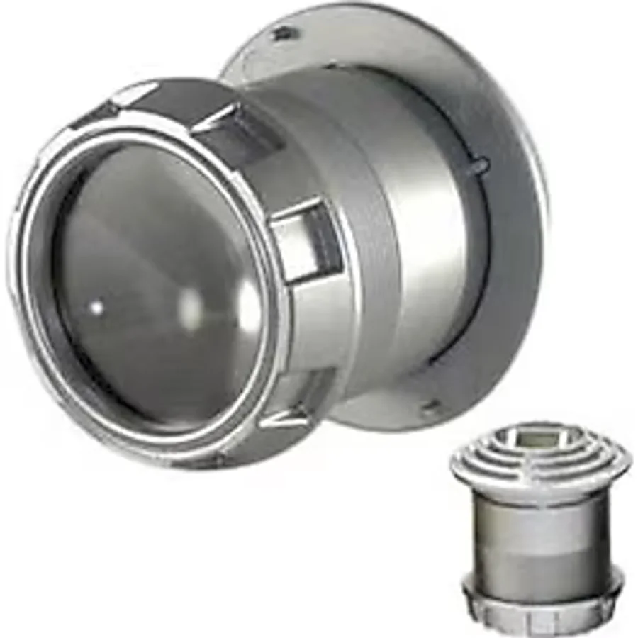 Door Scope DS2000 Kapı Gözetleme Deliği, Alüminyum Gümüş Kaplama