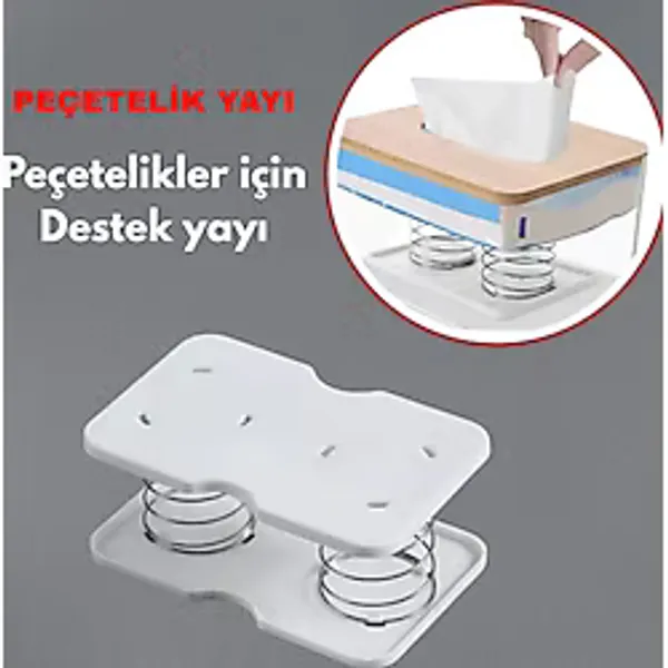 Doori Peçetelik Destek Yayı Peçete İç Destek Aparatı Pecetelik Yaylı Destek Aparatı Peçeteyi Yukarda Tutar