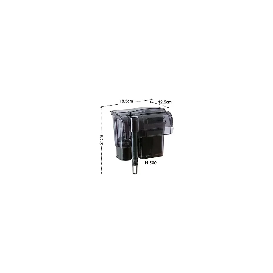 Dophin H500 Askılı Akvaryum Filtresi Şelale Filtre