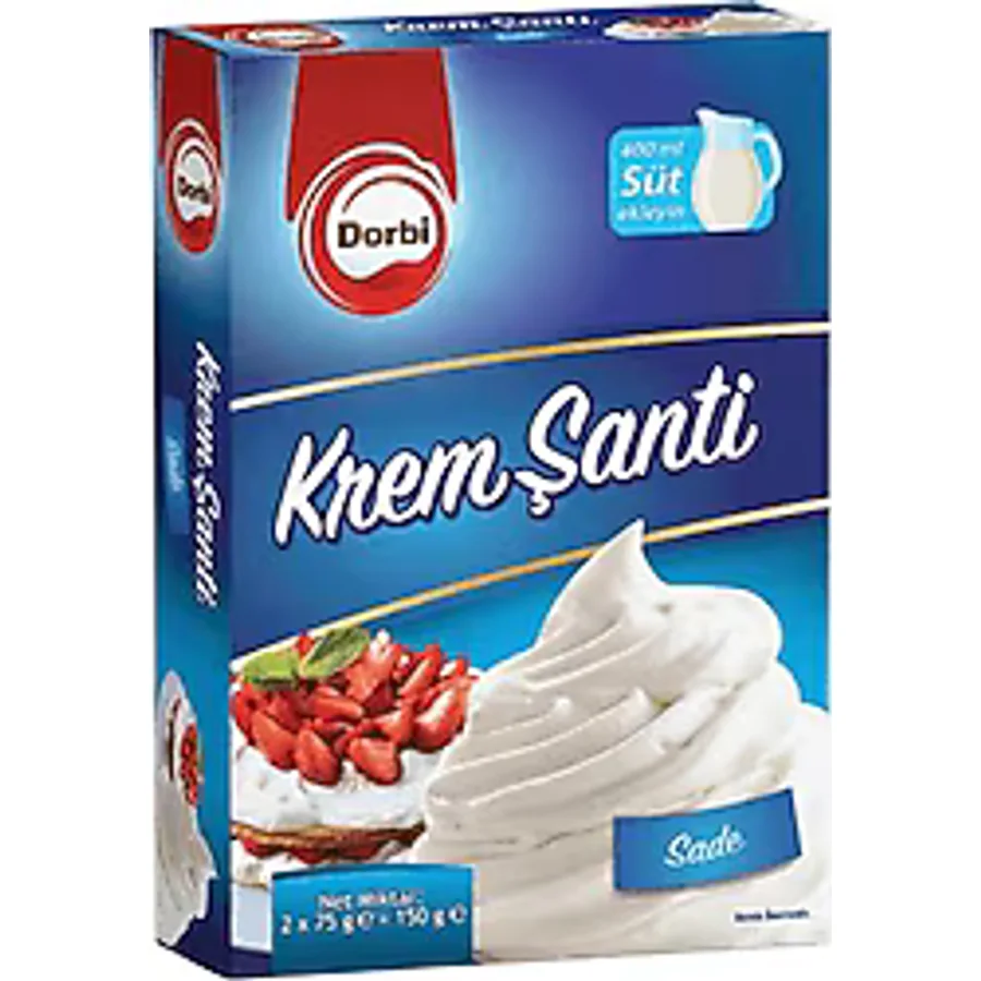 Dorbi 150 gr Sade Krem Şanti