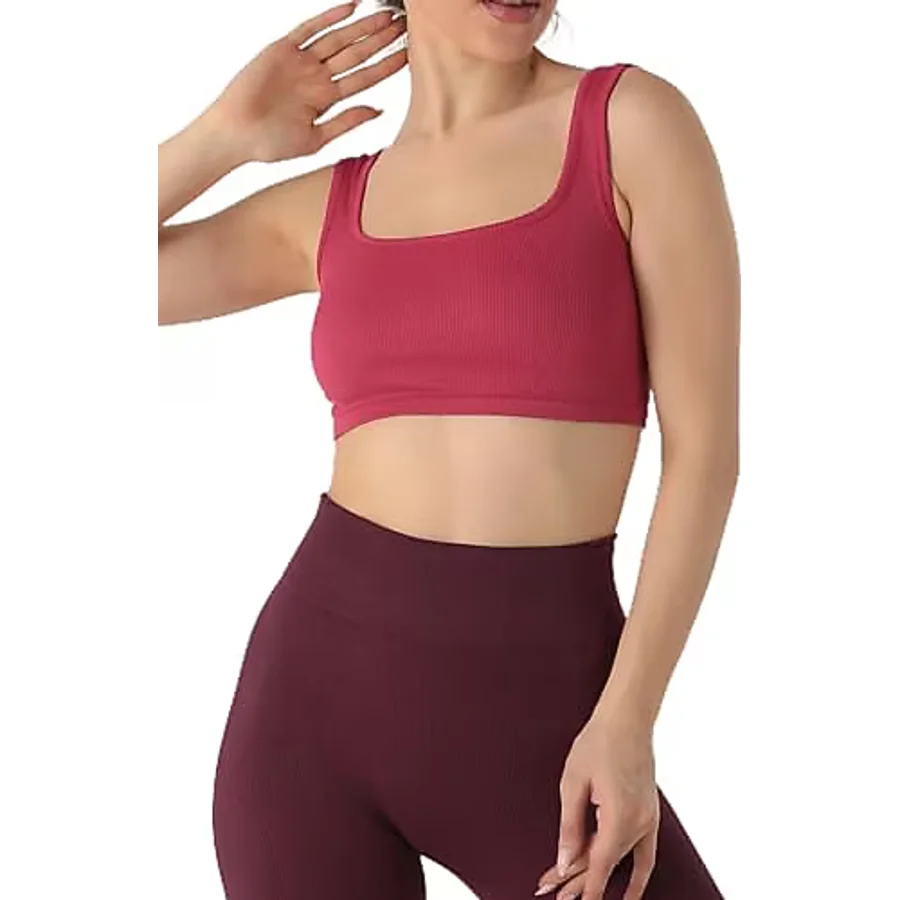 DoReMi Seamless Fitilli Spor Sütyeni FUŞYA S-M