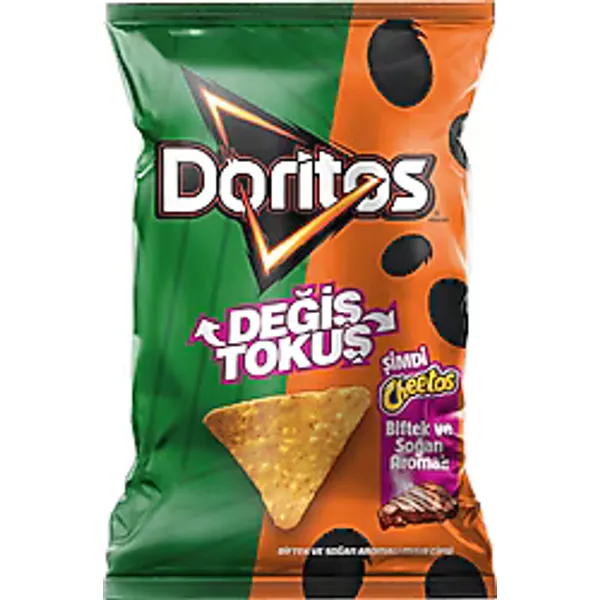 Doritos Değiş Tokuş Biftekli ve Soğanlı Cips 115 gr