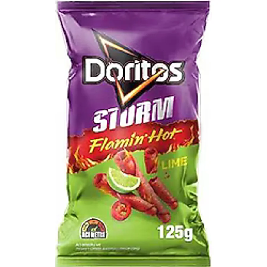 Doritos Storm Flamin Hot Lime Cips 125 gr