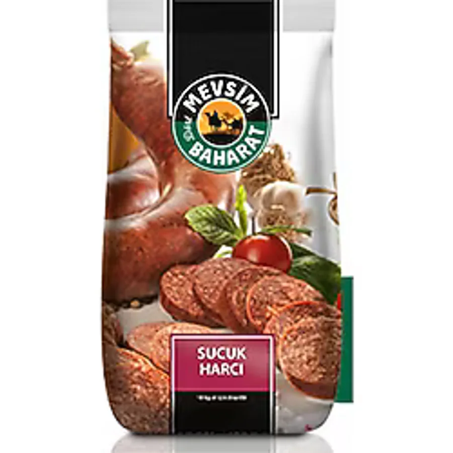 Dört Mevsim Baharat Sucuk Harcı 600 gr (10 kg Et İçin) Özel Sucuk Baharat Karışımı + Tuzu