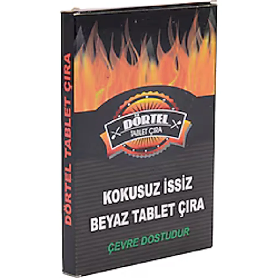 Dörtel 125 gr Beyaz Tablet Çıra
