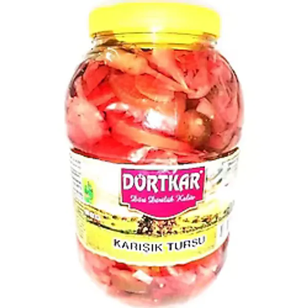 Dortkar 5 Kg Bıdon Tursu (Turlu)