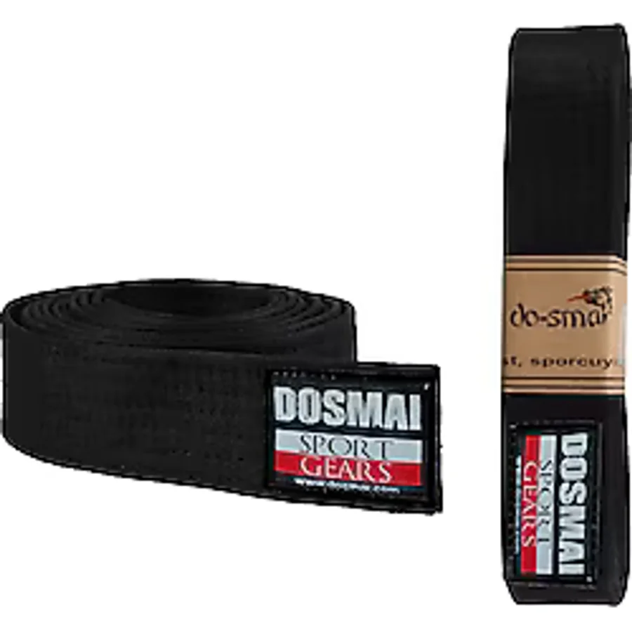 Dosmai Aikido Karate Tek Dolama Kuşak Siyah 200 CM Tk245 Siyah