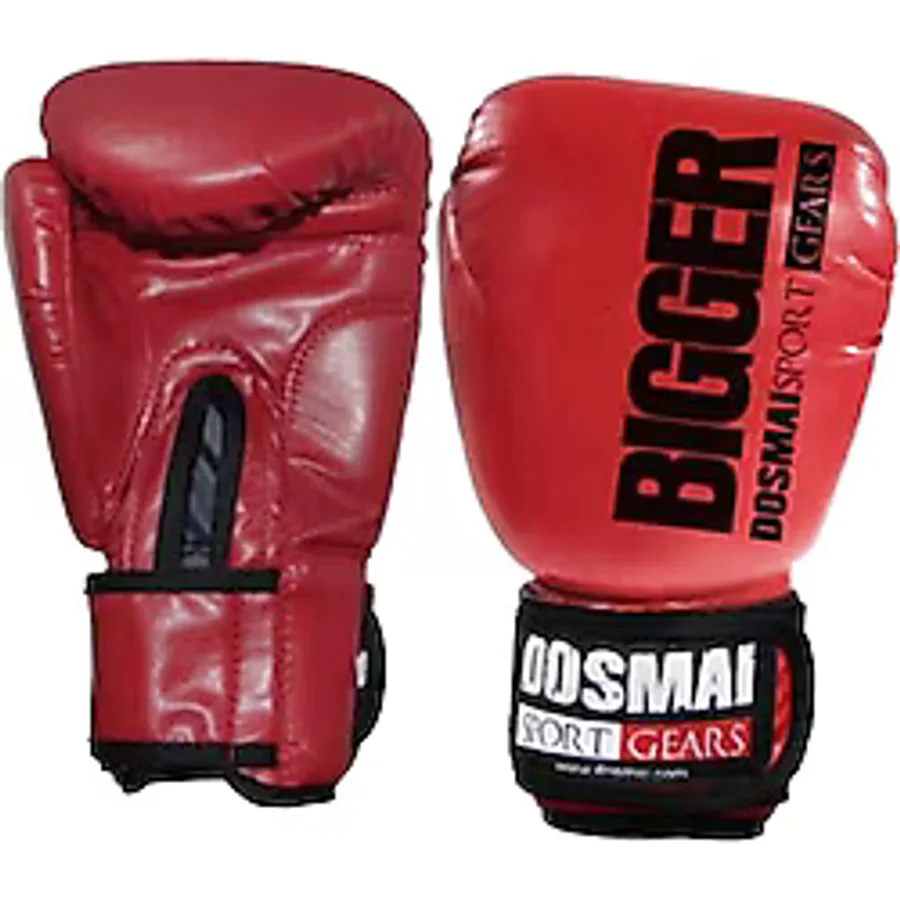 Dosmai Bigger Boks Kick Boks Muay Thai Eldiveni El343 - 14 oz - Kırmızı